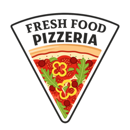 Fresh Food Pizzeria logo.